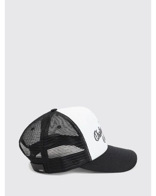 Amiri Black Cotton And Mesh Nylon Hat for men