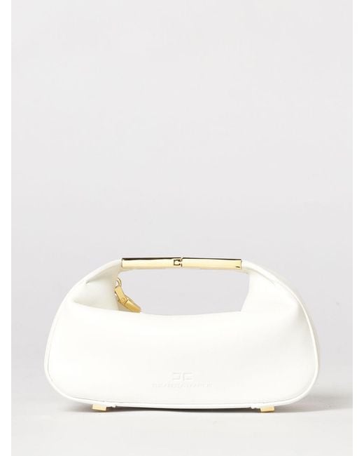 Elisabetta Franchi White Tote Bag
