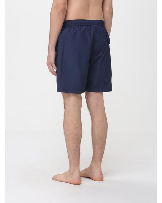Eleventy Blue Polyester Swimsuit for men