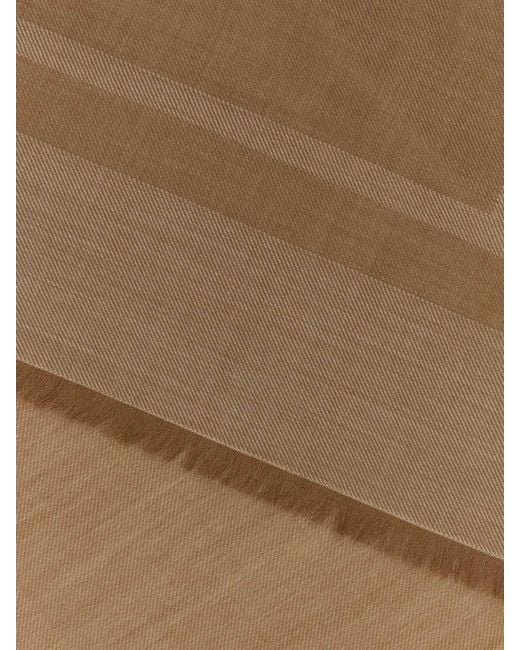 Saint Laurent Natural Scarf