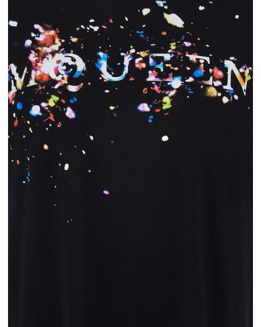 McQueen Black T-Shirt for men