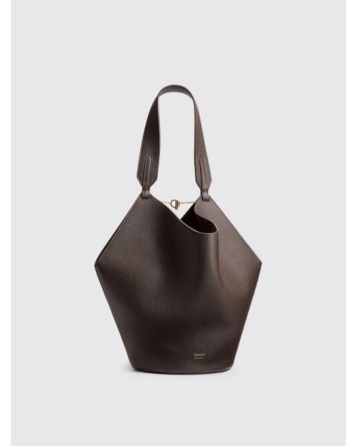 Borsa Lotus di Khaite in Brown