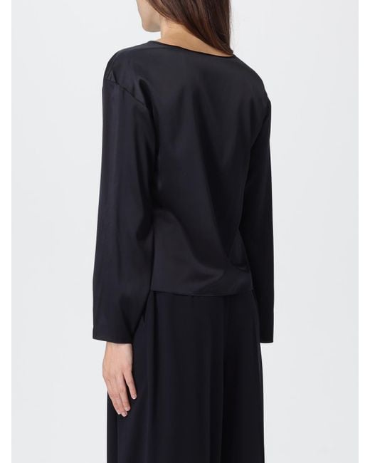 Top Di Seta di Emporio Armani in Blue