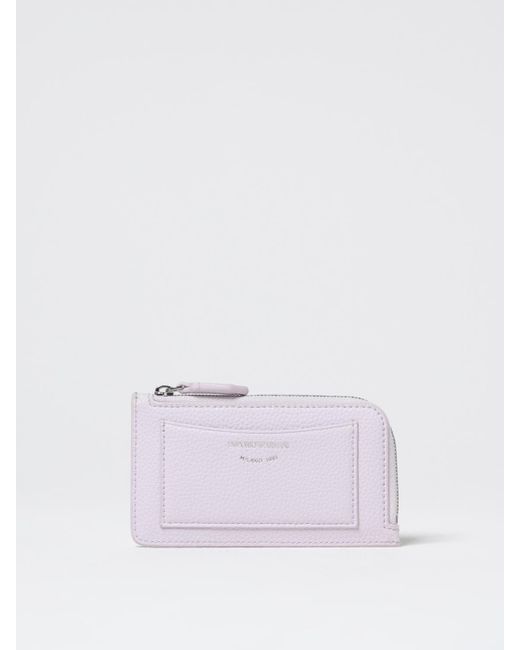 Portefeuille Femme Emporio Armani en coloris Purple