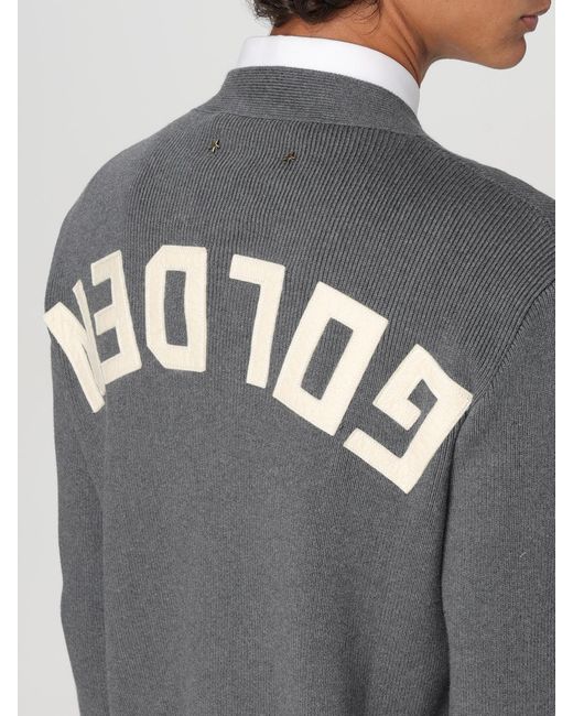 Golden Goose Deluxe Brand Gray Cardigan for men