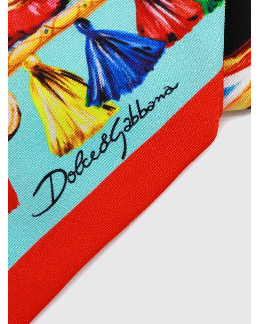 Dolce & Gabbana White Dolce &Amp Gabbana Scarf