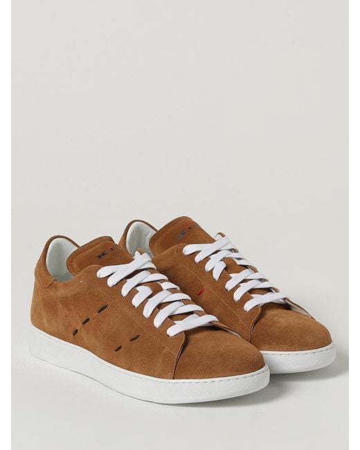 Kiton Brown Sneakers for men
