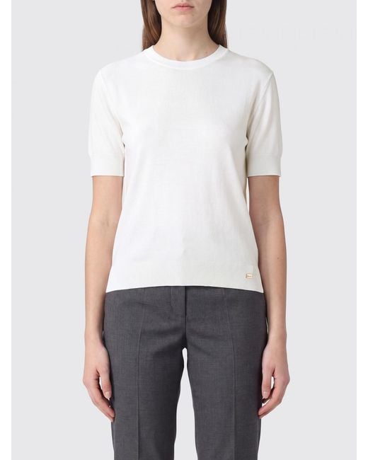 Herno White Short-Sleeved Crewneck T-Shirt
