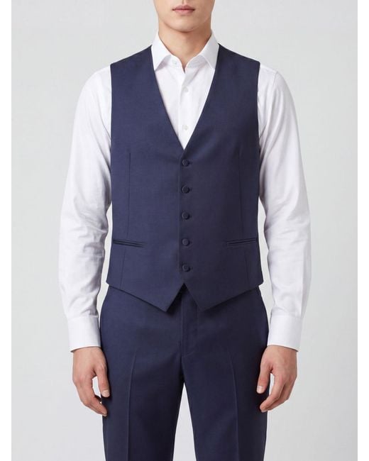 Chaleco Hombre Tagliatore de hombre de color Blue