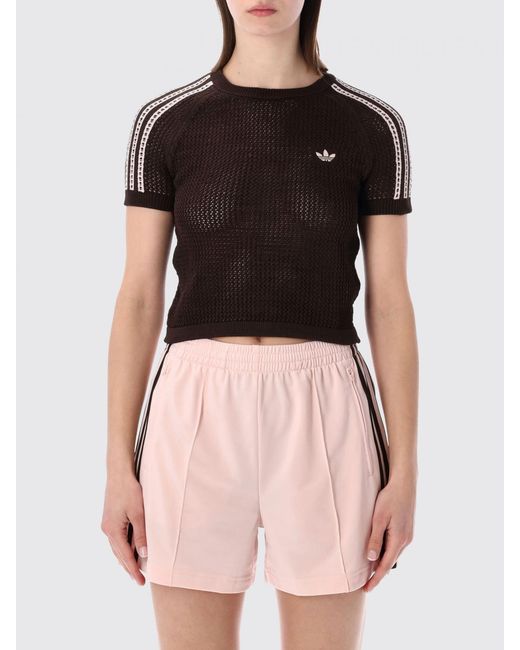 Adidas Originals Black Crop Sweater