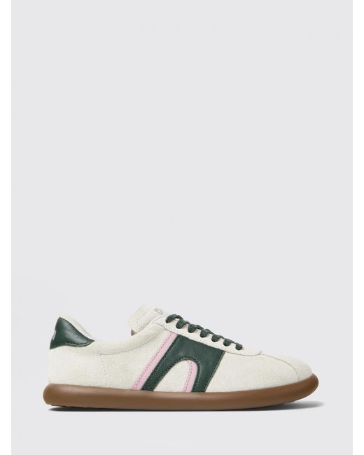 Camper White Pelotas Soller Nubuck Sneakers