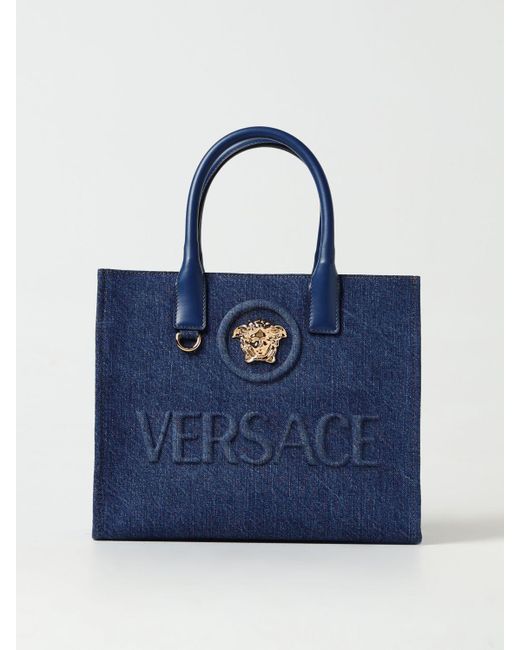 Versace Blue Schultertasche
