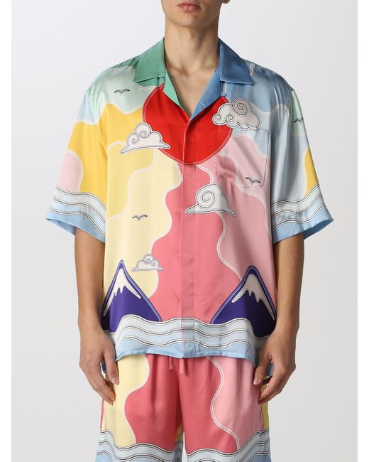 men's multicolor shirt