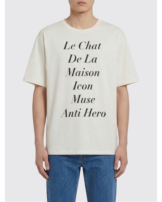 Valentino White Printed Cotton T-Shirt for men