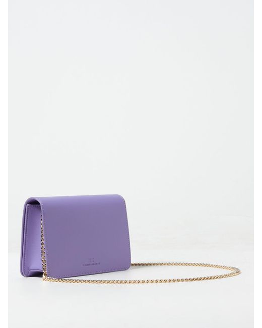 Bolso de hombro Elisabetta Franchi de color Purple