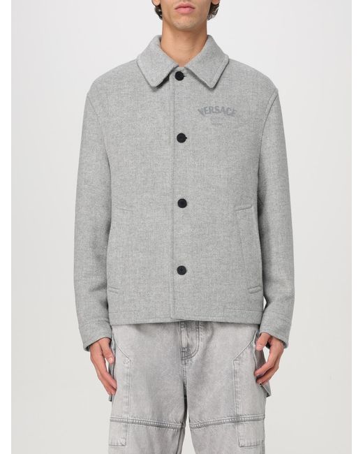 Versace Gray Jacket for men