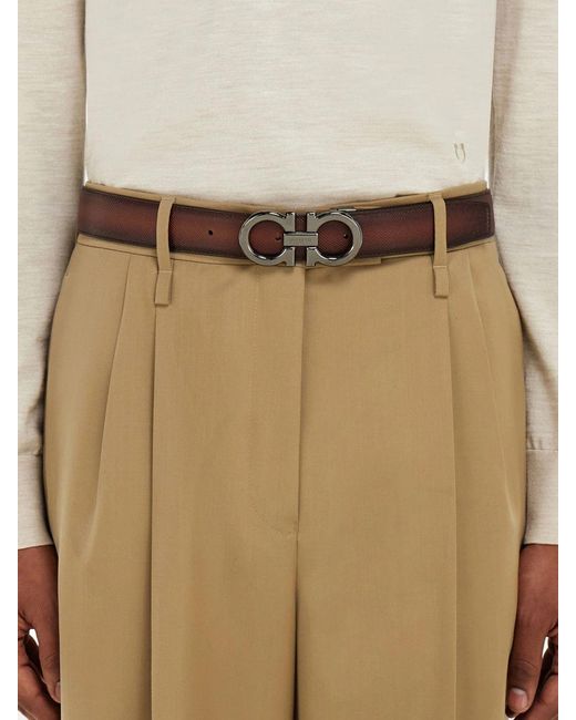 Ferragamo White Belt for men