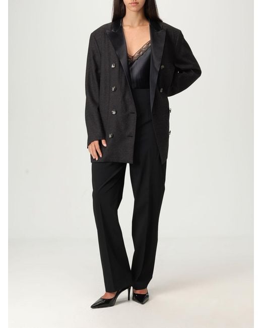 Alberta Ferretti Black Trousers