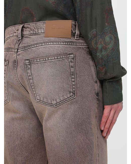 Our Legacy Gray Our Carlson Cut Denim Jeans for men