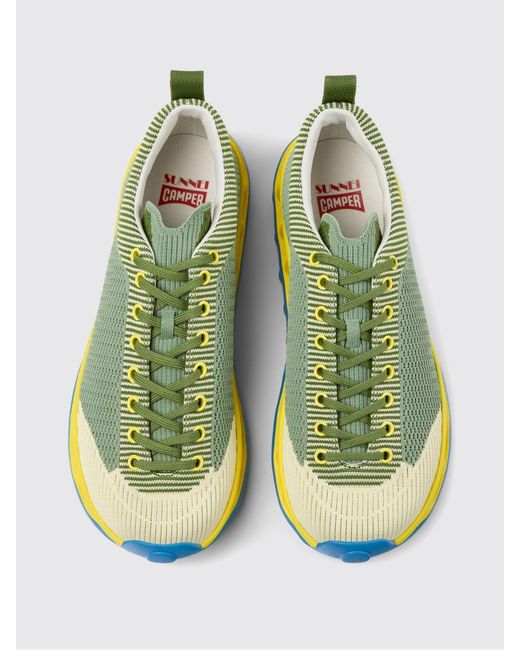 Camper Yellow X Sunnei Pelotissima Sneakers for men