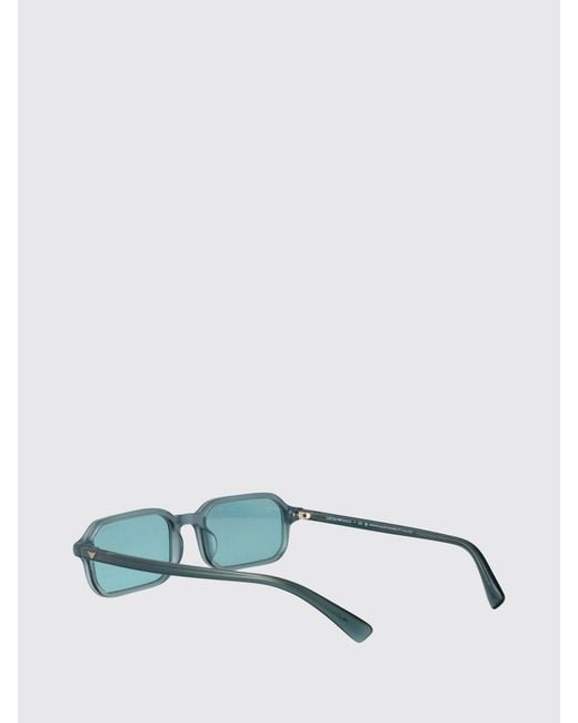 Emporio Armani Green Acetate Sunglasses for men
