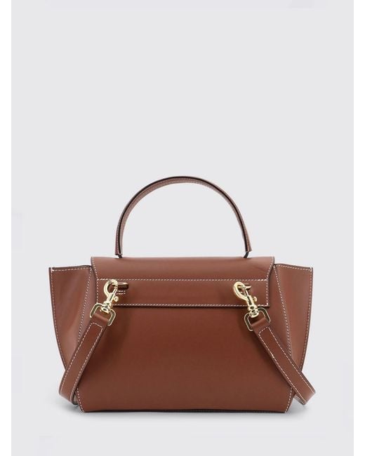 Atp Atelier Brown Arezzo Leather Handbag