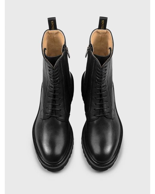Botines Planos Mujer Doucal's de color Black
