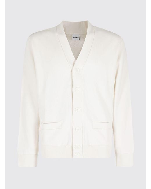 Cardigan Aspesi pour homme en coloris White