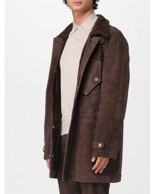 Brunello Cucinelli Brown Jacket for men