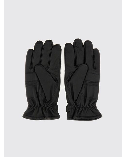 Barbour Black Gloves for men