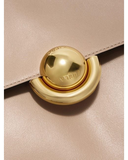Furla Natural Domus M Leather Bag