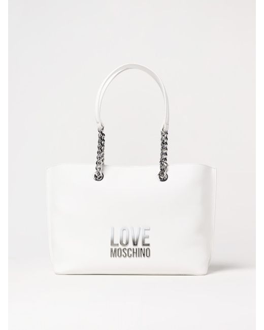 Love Moschino Natural Handtasche Damen
