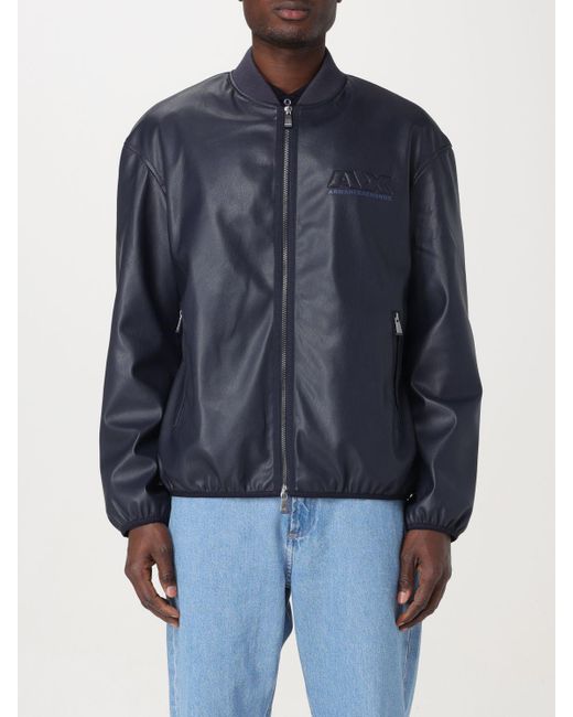 Armani Exchange Blue Jacket for men
