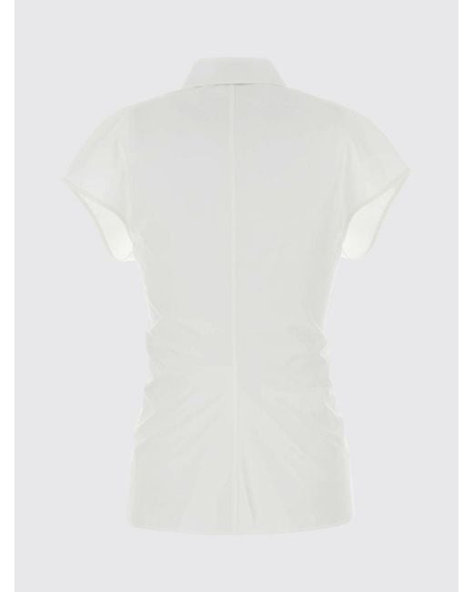 McQueen White Cotton Shirt
