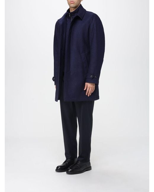 Fay Blue Coat for men