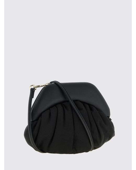 Vivienne Westwood Black Broke Draped Viscose Clutch