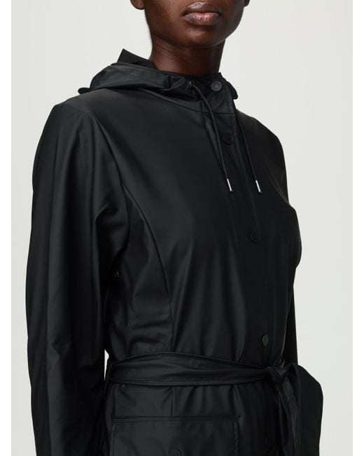 Rains Black Mantel Damen