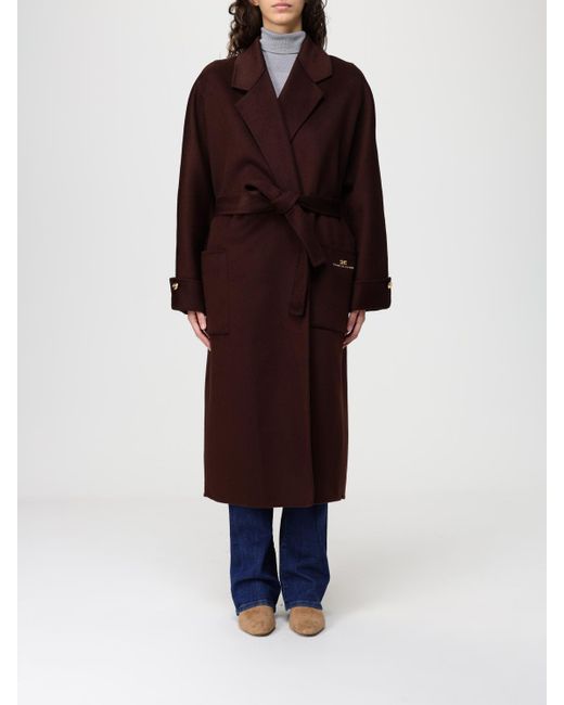 Elisabetta Franchi Red Coat