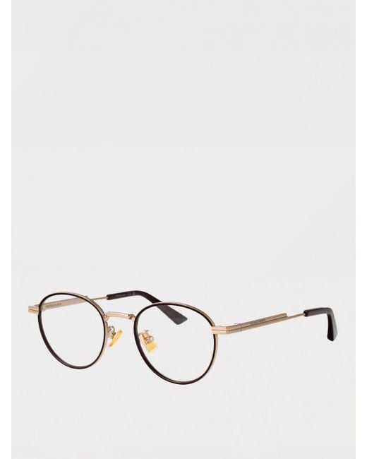 Bottega Veneta Metallic Optical Frames for men
