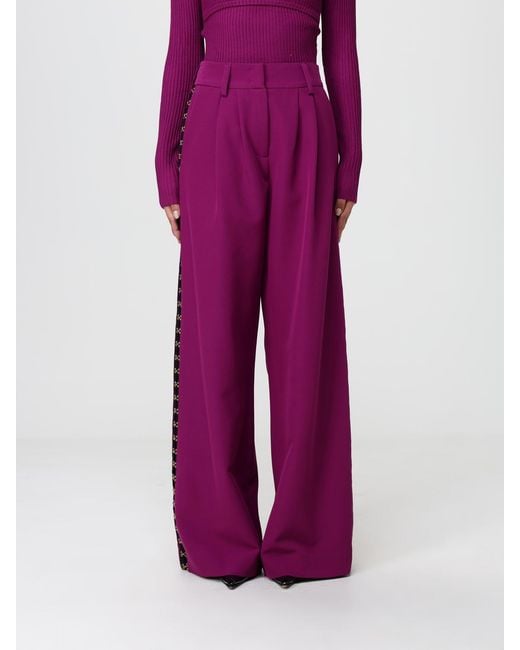 Just Cavalli Purple Trousers