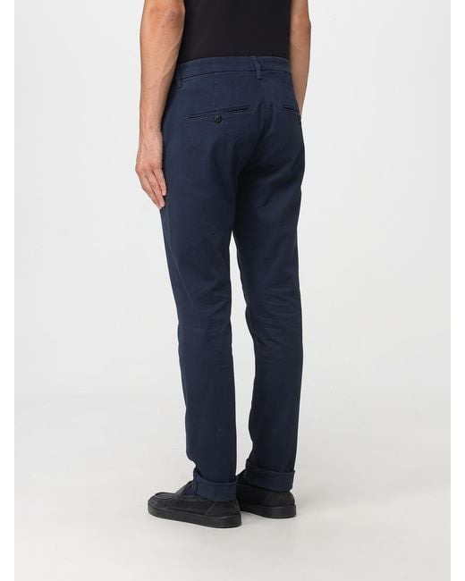 Dondup Blue Trousers for men