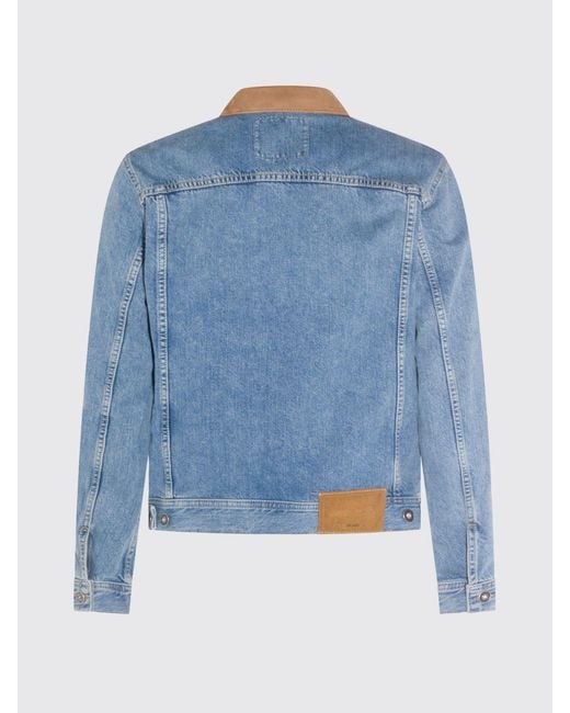 Jacob Cohen Blue Denim Jacket for men