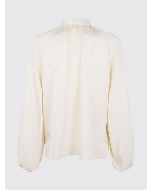 Filippa K White Satin Blouse