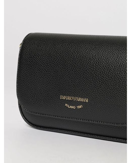 Emporio Armani Gray Shoulder Bag