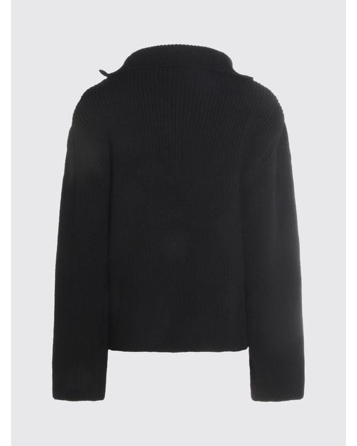 Courreges Black CourrÈ Ges Cardigan