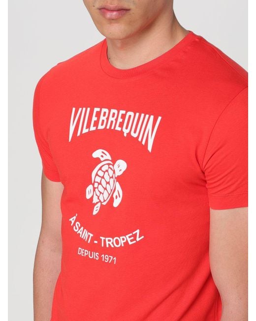 Vilebrequin T-shirt in Red für Herren