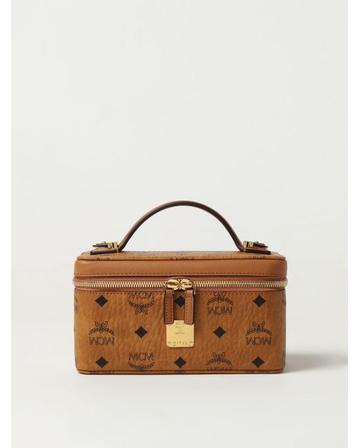 MCM Brown Cosmetic Case