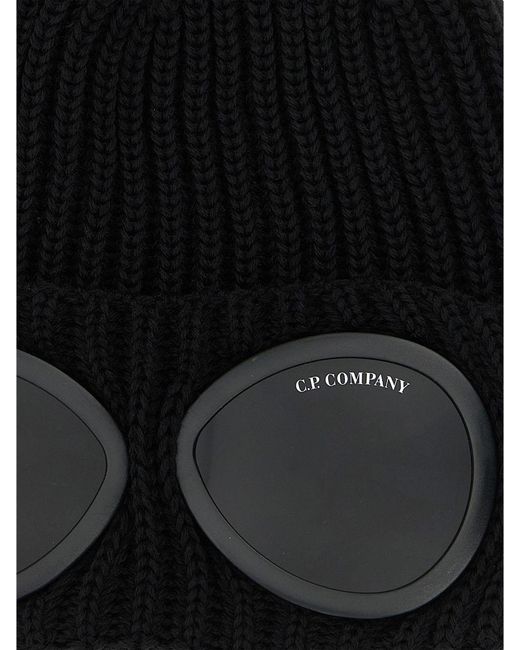 C P Company Black Hat for men