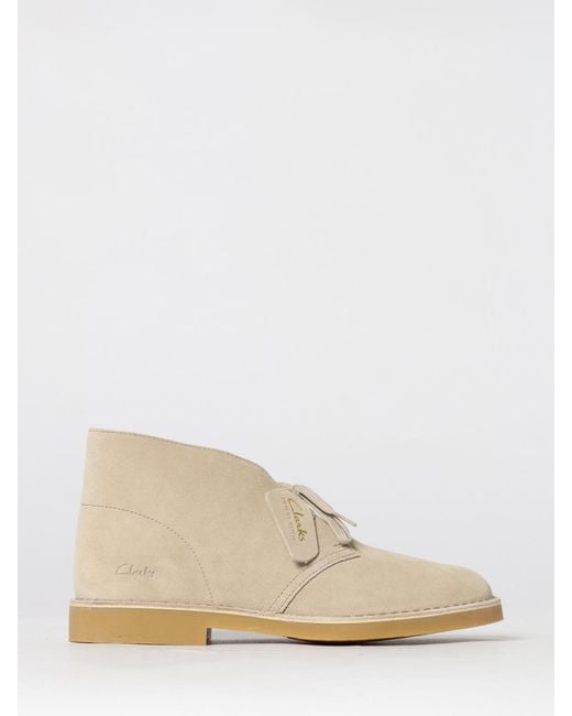 Clarks Natural Desert Ankle Boot for men