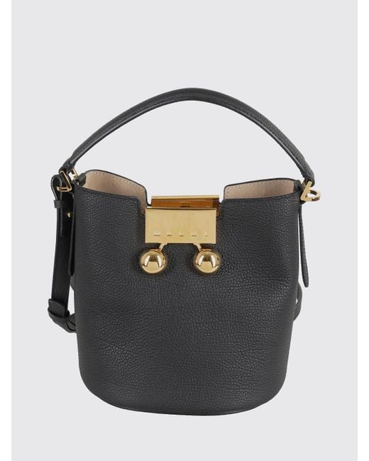 Borsa Trunkaroo di Marni in Black